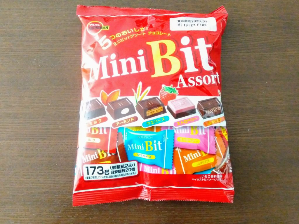 Mini Bit アソート のカロリーと栄養 ブルボン