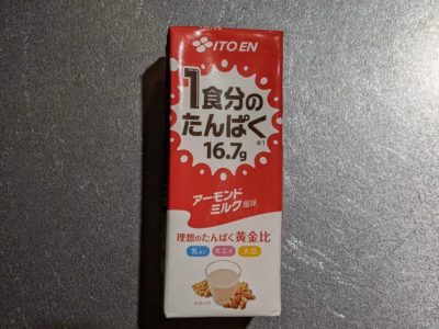 1食分のたんぱく アーモンドミルク風味【伊藤園】